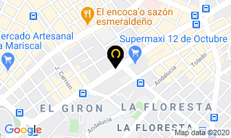 Mapa de El Sastre en Quito