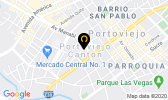 Mapa de El Troquito Ardiente en Portoviejo