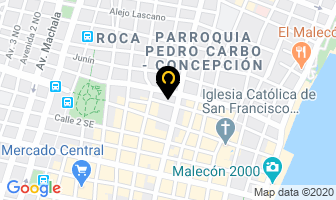 Mapa de ElectrÓnica Laser en Guayaquil