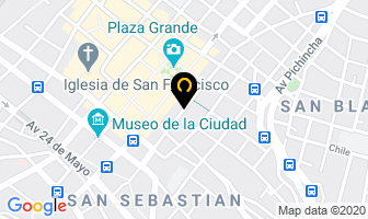 Mapa de Electro Cromo AlmacÉn en Quito