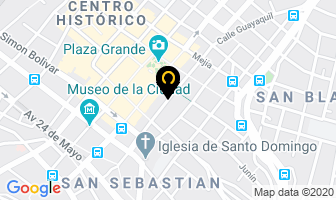 Mapa de Electro Cromo AlmacÉn S.a. en Quito