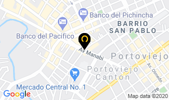 Mapa de Electro Ferrisariato en Portoviejo
