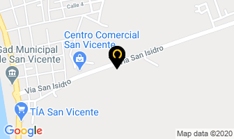 Mapa de Electro Mecánica “William” en San Vicente