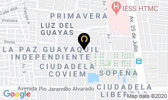 Mapa de Electrolux en Guayaquil