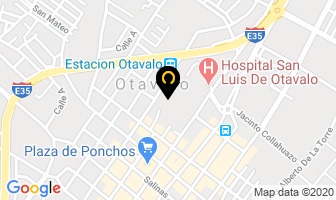 Mapa de Elektrovoltaje en Otavalo