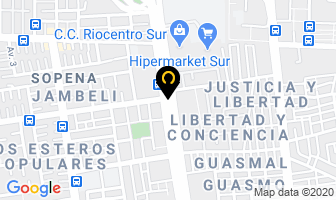 Mapa de Elias Castañeda G. en Guayaquil