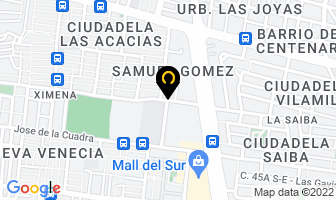 Mapa de Elizabeth Rugel en Guayaquil