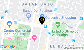 Mapa de Embajada BritÁnica en Quito