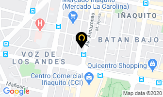 Mapa de Embajada De Canada en Quito