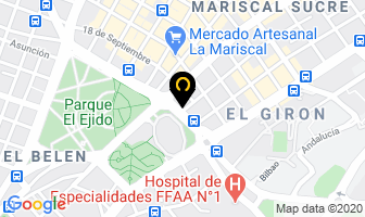 Mapa de Embajada De Francia en Quito