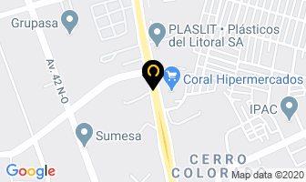 Mapa de Embuandes en Guayaquil