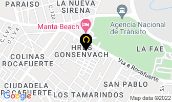 Mapa de Empacadora Madeza S.a. en Manta