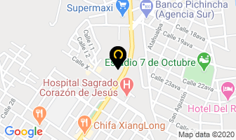Mapa de Empresa Municipal en Quevedo