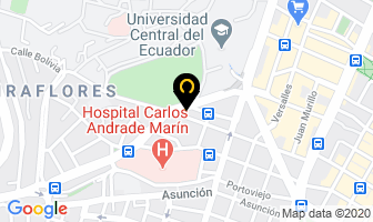 Mapa de Enmarcarte en Quito