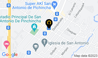 Mapa de Entre Brochas Y Colores en Quito