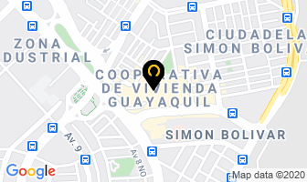 Mapa de Entredulces en Guayaquil