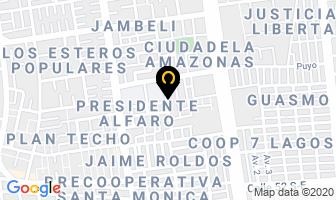 Mapa de Equipesas en Guayaquil