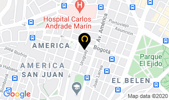 Mapa de Equipmodulos Cia.ltda. en Quito