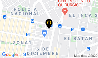 Mapa de Equipos Infantiles H.h. en Quito