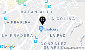 Mapa de Equipotel CÍa.ltda. en Quito
