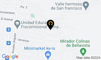 Mapa de Esap Contra Incendios en Quito