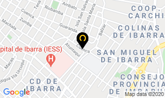 Mapa de Escuela Ana Luisa Leoro en Ibarra