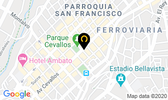Mapa de Escuela Carmen Barona en Ambato
