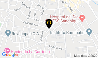 Mapa de Escuela De Conduccion Eccosytur en Sangolquí