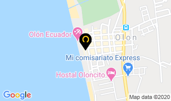 Mapa de Escuela De Surf Olón en Olon