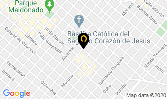 Mapa de Escuela Magdalena DÁvalos en Riobamba