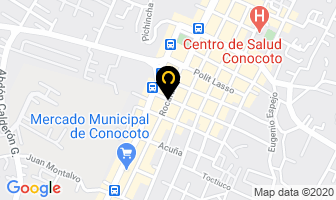 Mapa de Escuela Particular Mixta Santo Domingo en Quito