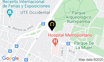 Mapa de Especialistas Dentales B&b en Quito