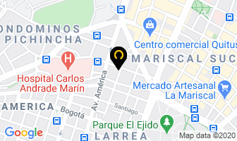 Mapa de Espinel Lalama Diego Ing. en Quito