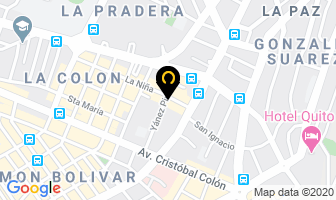 Mapa de Estrategika Comunicaciones en Quito