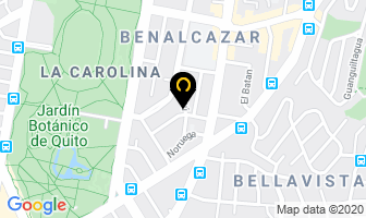 Mapa de Estudio Pilates Tamara Di Tella en Quito