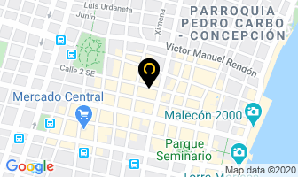 Mapa de Estudio RenÉ Secaira Hidalgo en Guayaquil