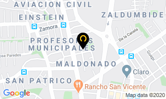 Mapa de Esval Producciones en Quito