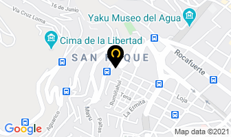 Mapa de Esval Productions en Quito