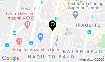 Mapa de Eurovisión en Quito
