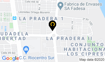 Mapa de Eventos Del Pacifico en Guayaquil