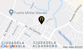 Mapa de Eventos Infantiles Neverland en Portoviejo