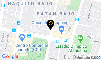 Mapa de Expomotriz en Quito
