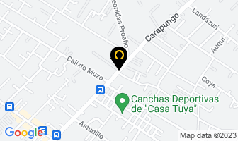 Mapa de Extintores Ecuafiremsa  Del Ecuador en Quito
