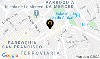 Mapa de Extralux en Ambato