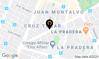 Mapa de FÉlix Lastra Eliana Dra. en Quito