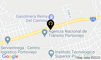 Mapa de Fabrica De Puertas Enrollables en Portoviejo