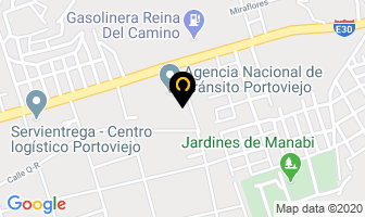 Mapa de Fabrica De Tubos Jose Guillen Velez en Portoviejo