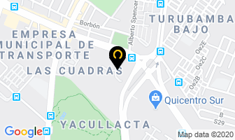 Mapa de “Fajate Quicentro Sur “ en Quito