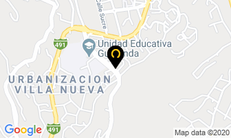 Mapa de Falvidrios  Rene Calderon en Guaranda