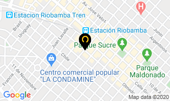 Mapa de Famadental en Riobamba